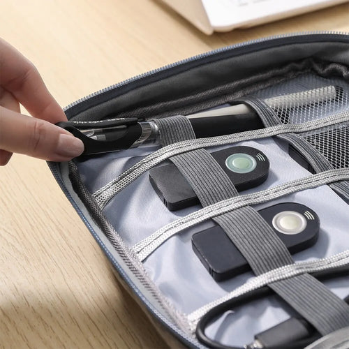 Organizador Tech de Viaje – Cables, Cargadores y Accesorios