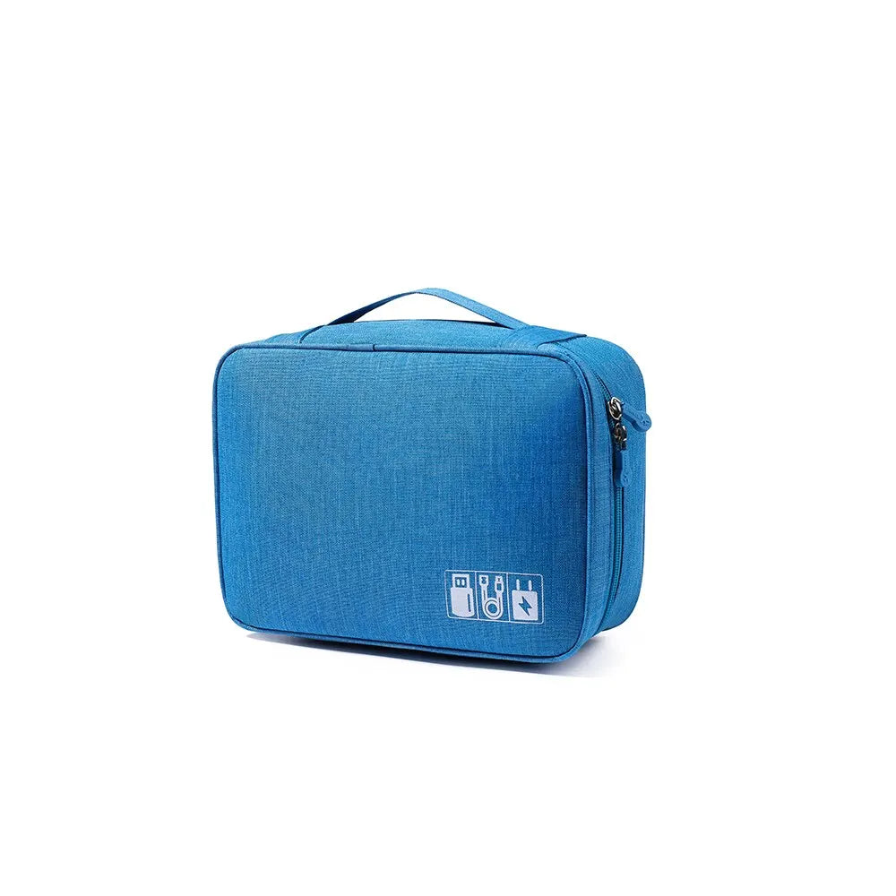 Organizador Tech de Viaje – Cables, Cargadores y Accesorios