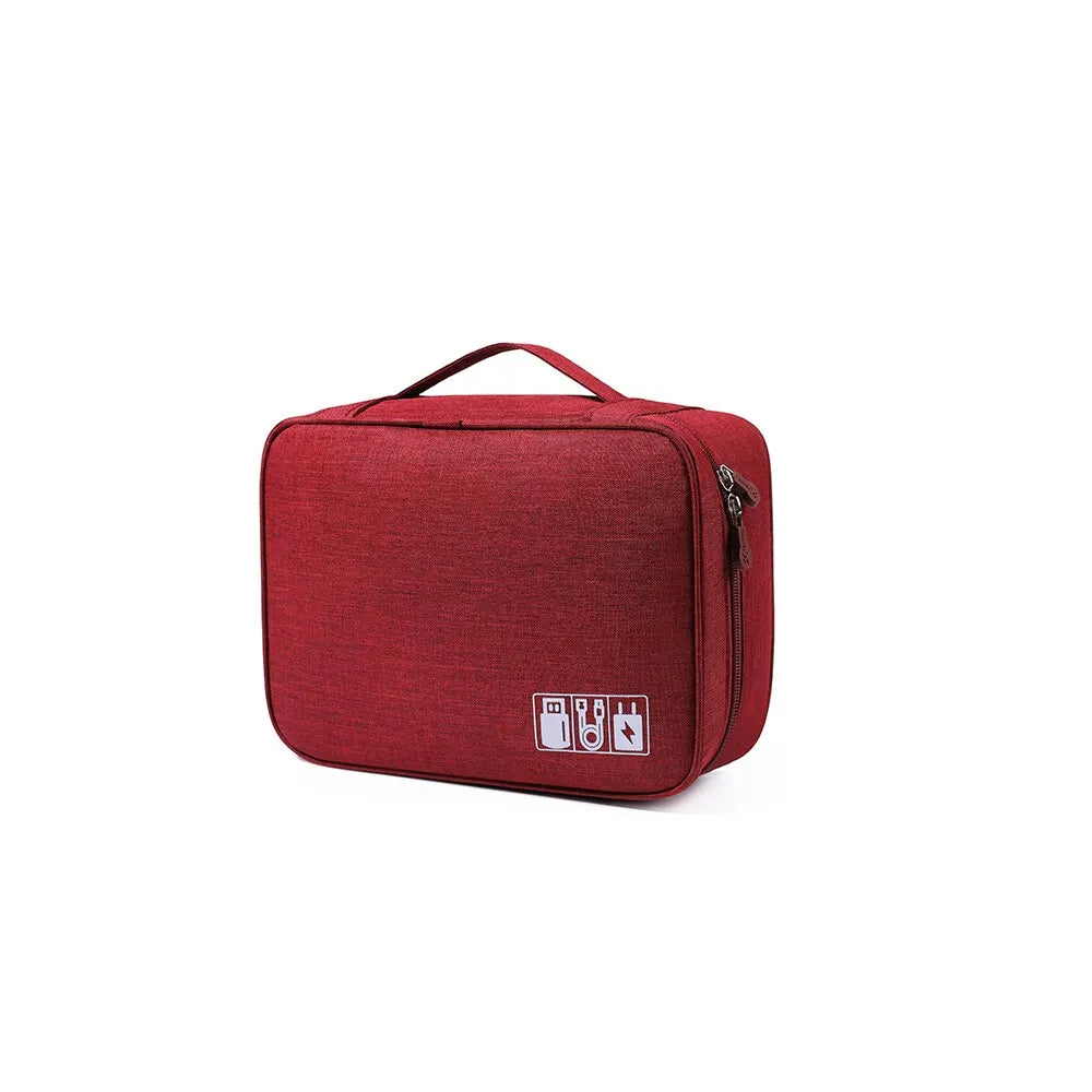 Organizador Tech de Viaje – Cables, Cargadores y Accesorios